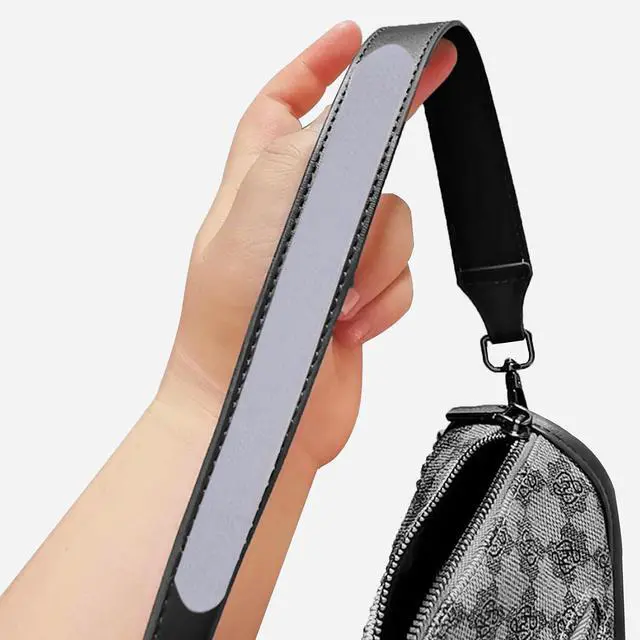 Main image of Anti-Slip Shoulder Strap Gripper, Transparent Purse Strap Non-Slip Pad Sticker, Self Adhesive Shoulder Bags Holder for Tote Work Handbag Backpack, Clear, 6PCS