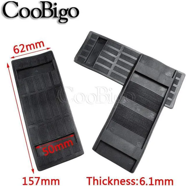 Alt view image 2 of 2 - CooBigo® 5 Pcs Non-slip Replacement Shoulder Bag Strap Pads Rubber Pad Military Quality For Backpack Straps Webbing Bag Parts Sewing Accessories (Webbing Size : 50mm)