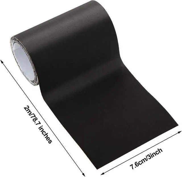 Alt view image 6 of 7 - WILLBOND 3x79 Inch Nylon Repair Patches Nylon Patches for Jackets Self Adhesive Repair Tape Waterproof Kit Fabric Clothing Kit for Down Jacket, Tent, Umbrella, Clothes, Bags(Black)