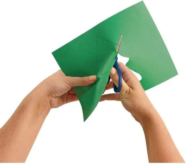 Alt view image 2 of 7 - Colorations 9" x 12" Mediumweight Holiday Red Construction Paper, 50 Sheets | Ages 3+, PreK+, Arts & Crafts, School Supplies, Drawing, Coloring, Painting, 3D Art