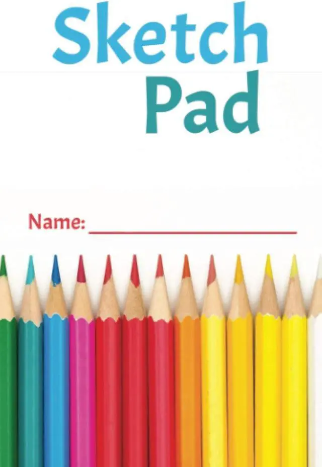 Main image of Independently Published Sketch Pad - 80 Sheets - 5 x 8 inches - Kids Drawing Paper