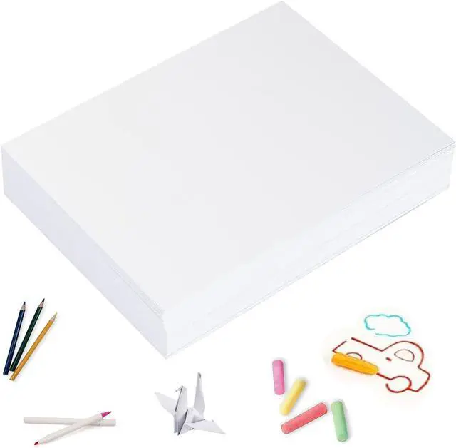 Main image of 9"x12" White Paper for Art Craft 100 Sheets Drawing Paper for Sketching Painting Coloring Doodles Arts Supplies