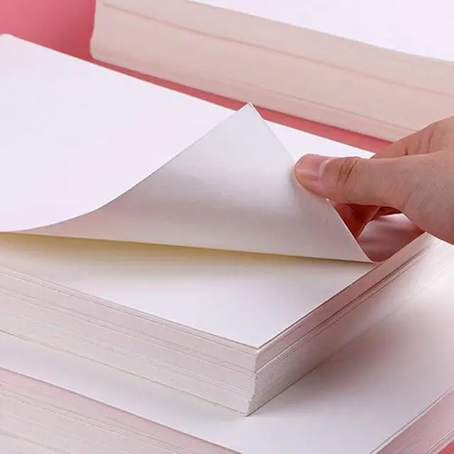 Alt view image 2 of 6 - 82 Sheets Watercolor Paper, 230 GSM Cotton Cold Press, 5x7 Inch Thick Off-White Acid-Free Artist Paper for Painting, Gouache, Acrylic, Sketching, Journals & Mixed Media