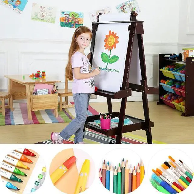 Alt view image 5 of 6 - Easel Paper Roll,Drawing Paper 17-Inch by 49-Feet Art Paper Roll Replacement for Kid's Art Easel Paper, Arts & Crafts, Bond Paper, 1 Pack(17" x 588")