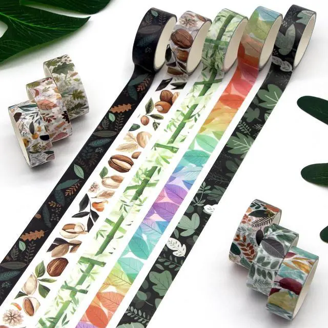 Alt view image 5 of 7 - WAPETASHI Cute Washi Tape Set, 38 Rolls Animals Washi Tapes for Journaling Supplies, 25mm & 15mm Wide Kawaii Tape for Scrapbooking, Planners, DIY Crafts, Gift for Kids