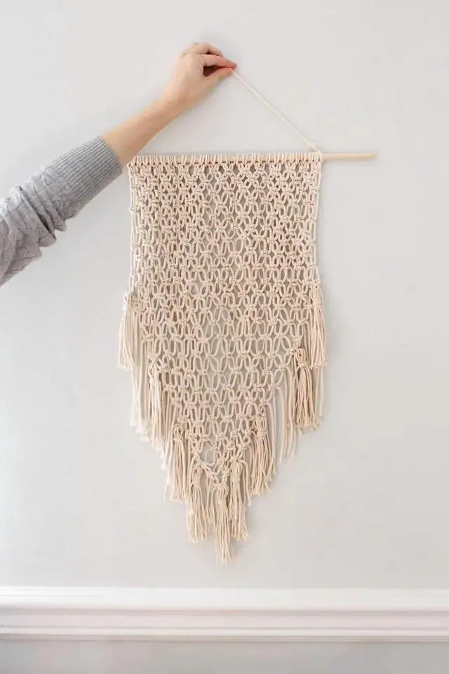 Alt view image 7 of 7 - Macrame Cord 4mm x 109Yards (328Feet), Natural Cotton Macrame Rope - 4 Strands Twisted Macrame Cotton Cord for Wall Hanging, Plant Hangers, Crafts, Gift Wrapping and Wedding Decorations, Beige