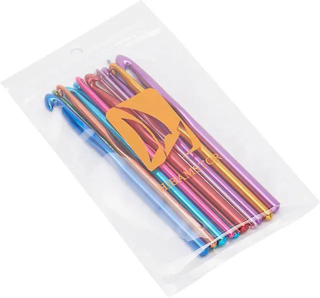 Alt view image 7 of 7 - 14PCS Aluminum Crochet Hooks Knitting Needles with Ergonomic Handles for Arthritic Hands 2.0mm/2.5mm/3.0mm/3.5mm/4.0mm/4.5mm/5.0mm/5.5mm/6.0mm/6.5mm/7.0mm/8.0mm/9.0mm/10.0mm