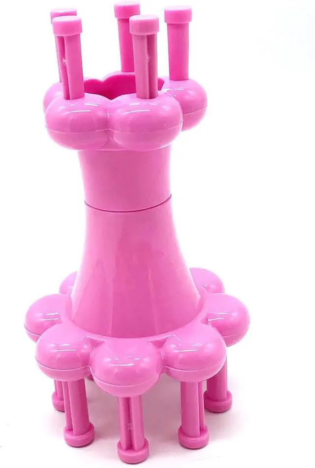 Alt view image 2 of 6 - WAYION DIY Weaving Tool Hook Crochet Flower Arranger Spool Loom Knitter Knitting Rope Hook Knitting Tool