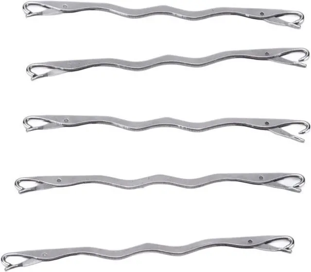 Main image of Kooingtech 5PCS Double Ended Latch Hook Tool Knitting Hook Stainless Steel | Knitting Machine Needles for Hosiery Repair or Parts Replacement