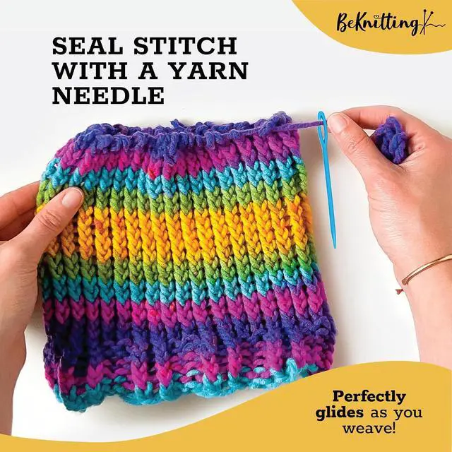 Alt view image 5 of 7 - BeKnitting Loom Knitting Pen Tool & Crochet Hook for Beginners Adults & Kids - DIY Arts & Craft Tool