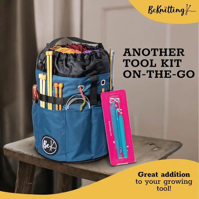Alt view image 7 of 7 - BeKnitting Loom Knitting Pen Tool & Crochet Hook for Beginners Adults & Kids - DIY Arts & Craft Tool