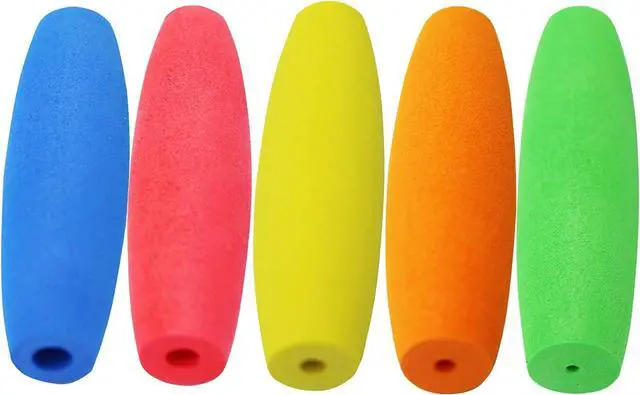 Alt view image 3 of 7 - MEYAGO 5PCS Crochet Hook Grips Set Ergonomic Crochet Hook Handle Multi-Size Ergonomic Crochet Hook Handle Attachment - Fits 2mm to 10mm Hooks