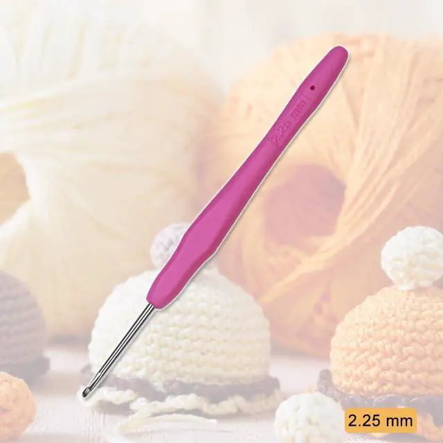 Alt view image 2 of 6 - Small Size Crochet Hook Lace Crochet Needle QLRFFLJOY 2.25mm Crochet Hook Embroidery Thread Knitting Weaving Tool DIY Lace Yarn Crochet Needles (2.25 mm)