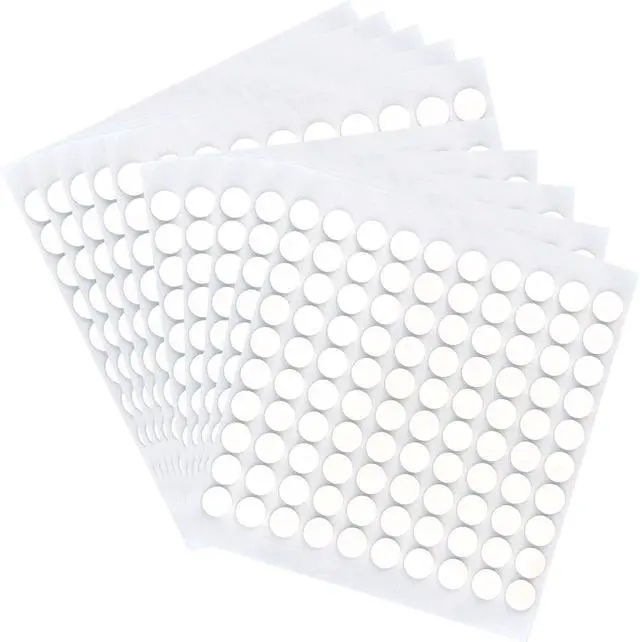 Main image of Pistha 10 Sheet Foam Round Dots Double-Sided Adhesive Foam Tape Set, 2 Size | Double-Sided Adhesive 3D Craft Foam Tape, 1000 Dots, 0.3 inch & 0.4 inch Diameter, DIY Handmade Crafts/Office Supplies