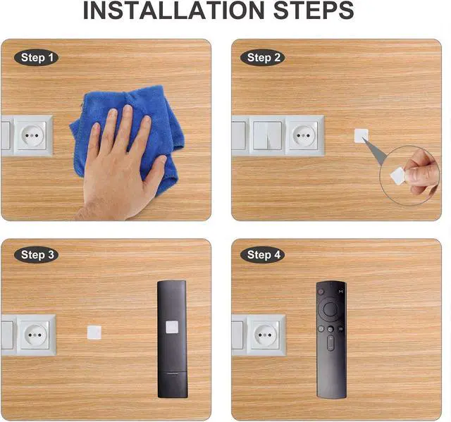 Alt view image 4 of 7 - Self Adhesive Dots,0.59 Inch Diameter 400pcs(200Pairs) Strong Sticky Hook Tapes, Square Adhesive Back Loop Nylon Strips with Waterproof Glue Fastener,Perfect for School,Office,DIY-White