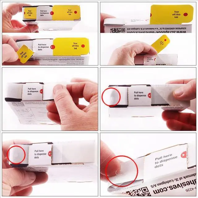 Alt view image 3 of 6 - Scrapbook Adhesives by 3L 01306 Adhesive Micro Dots, Permanent.12