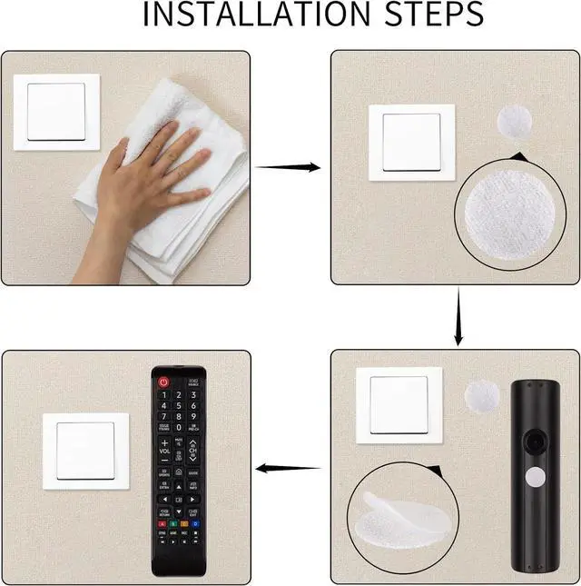 Alt view image 4 of 7 - 700 Pairs 0.79" Self Adhesive Dots White Hook and Loop Dots Sticky Back | 1400 Round 20mm Pieces, White Nylon, Strong Sticky Backing, for School Office Home Crafts and Classroom Use