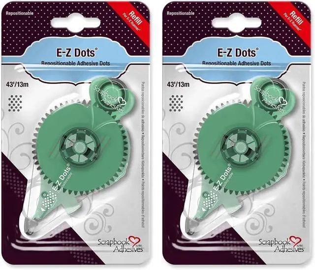 Main image of Scrapbook Adhesives By 3L, E-Z Dots Repositionable Refill, 43-Feet (Pack of 2)