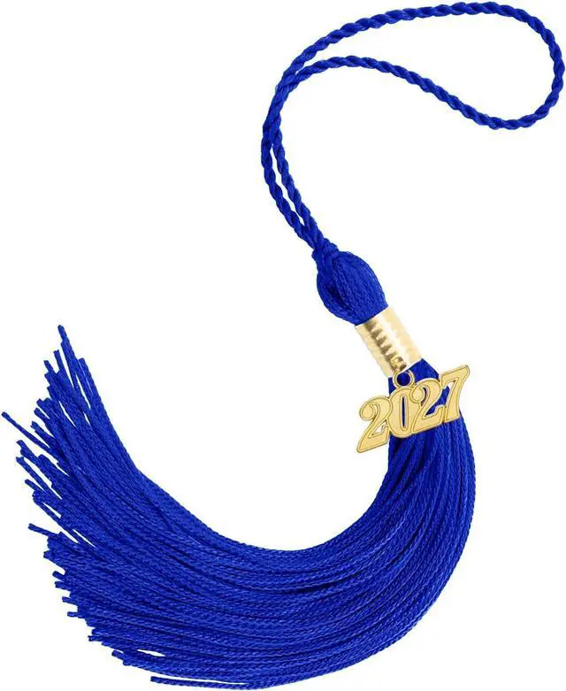 Main image of 2027 Graduation Tassel, Tassel for Grad Cap, Charm Graduation Party Decorations, Gifts for High School Grads - Blue