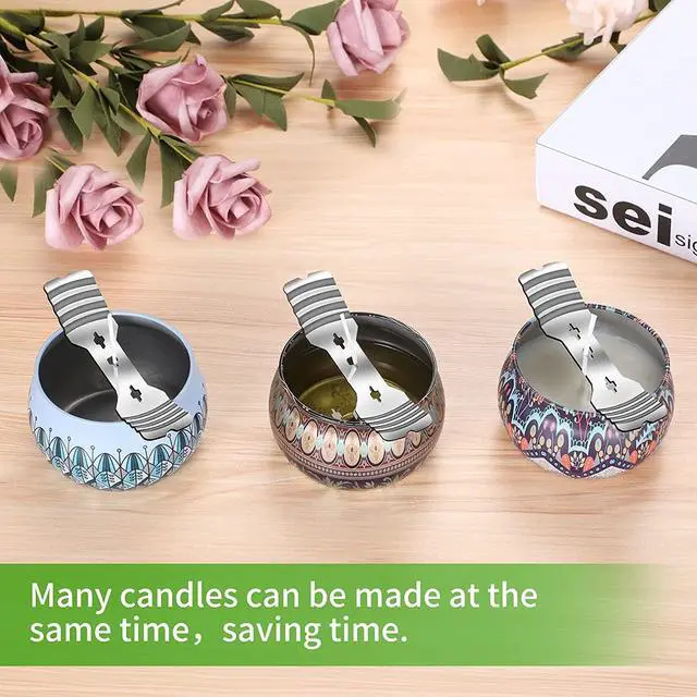 Alt view image 6 of 7 - ABK 36PCS Metal Candle Wick Holders for Candle Making,Wick Centering Tools | Candle Wick Holders;Metal Wick Holders;Wick Holders for Candle Making;Wick Centering Tool;Wick Holders for Candle Making;