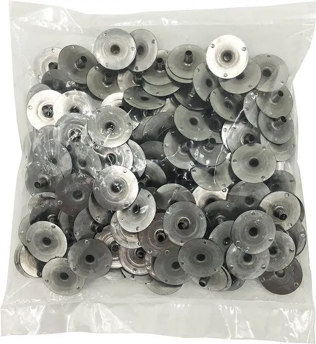 Alt view image 3 of 6 - 200pcs/20mm Candle Wick Tabs Metal,Metal Candle Wick Sustainer Tabs,Wick Base for Candle Making