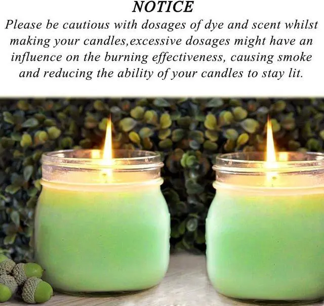 Alt view image 7 of 7 - EricX Light 100 Piece Natural Candle Wick, Low Smoke 6" Pre-Waxed & 100% Natural Cotton Core,For Candle Making,Candle DIY
