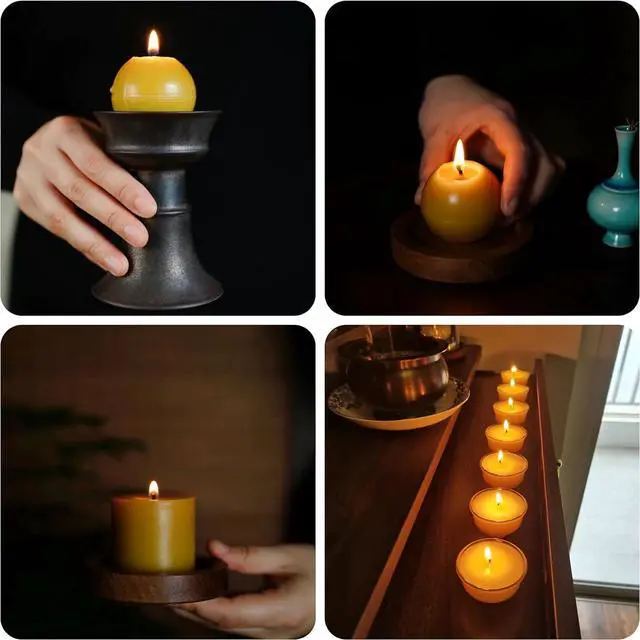 Alt view image 7 of 7 - Hemp Candle Wicks - 100 PCS, 6 Inch, Organic, Edible for Butter & Beeswax Candle Making