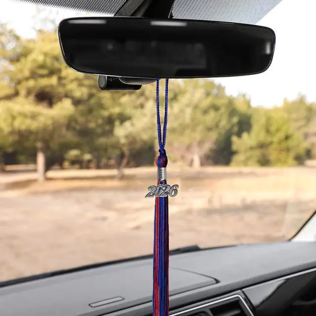 Alt view image 6 of 6 - Endea Graduation Mixed Double Color Tassel with Silver Date Drop