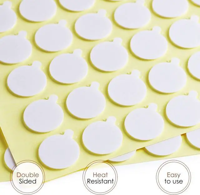 Alt view image 5 of 7 - Hearth & Harbor Candle Wicks and Adhesive Candle Wick Stickers, 100 x 6-Inch Cotton Wicks + 100 Double-Sided Heat Resistant Candle Stickers