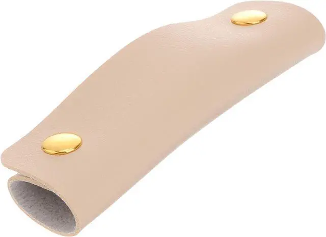 Main image of GALPADA Handbag Handle Cover Pu Leather Sleeve Bag Handle Wrap with Buckle Comfortable Elastic Grip for Two Thick Handles Easy Install Accessory for Travel Bags and Shopping Bags