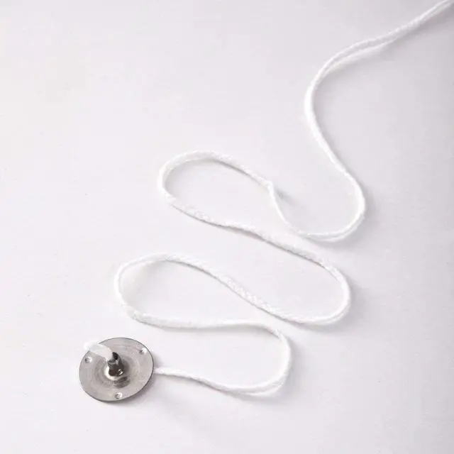 Alt view image 7 of 7 - EricX Light 200pcs 20mm Metal Candle Wick Sustainer Tabs,for Candle Making