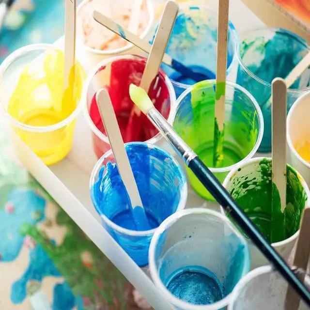 Alt view image 6 of 7 - 30 Pack 2 Ounce Plastic Graduated Cups | 60 ml Transparent Scale Cups with 30 Pcs Wooden Stirring Sticks for Mixing Paint, Epoxy, Resin