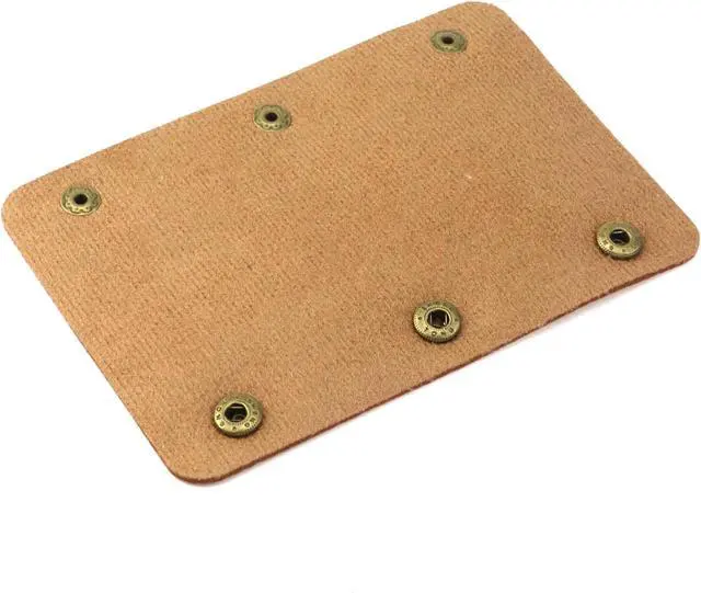 Alt view image 4 of 6 - Mcredy Luggage Handle Wrap Cover with Metal Bronze Clasp, Brown-2Pcs | Soft Leather, Bag Strap Wrap Covers, Easy to Use, for Purse Wallet Shopping Travel Bags