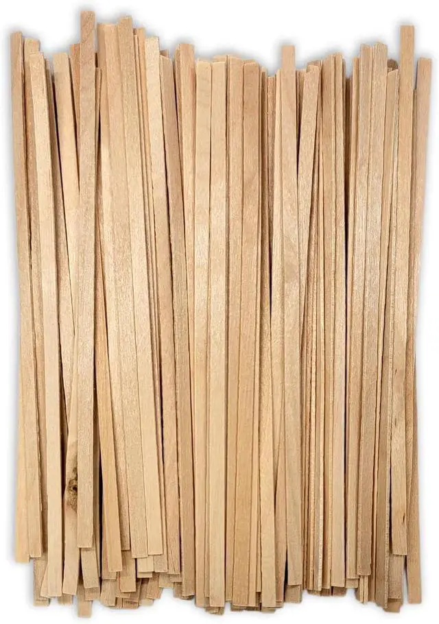 Alt view image 6 of 7 - 100 Wood (Bamboo) Applicator Mixing Stick 5" for Epoxy Resin Craft, Jewelry, Waxing by NetSellsIt