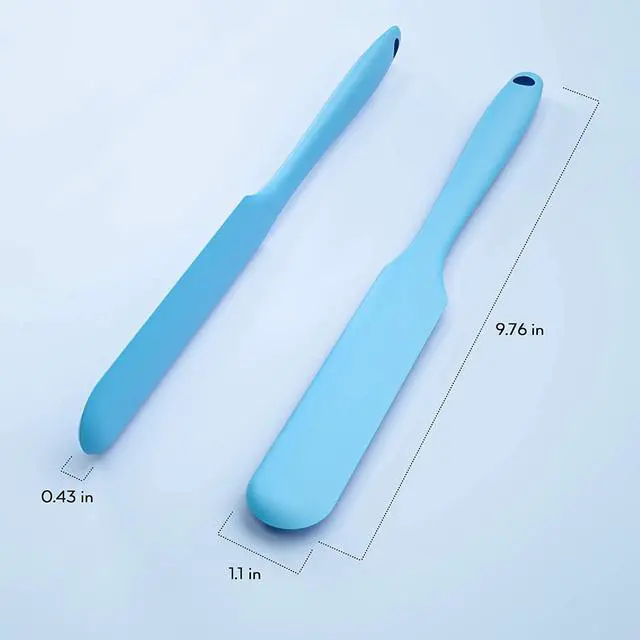 Alt view image 3 of 5 - Nicpro Silicone Stir Sticks Kit - 2 PCS Resin Popsicle Sticks & 2 PCS Spatula Scraper for Mixing Resin, Wax, Paint, Epoxy, DIY Crafts