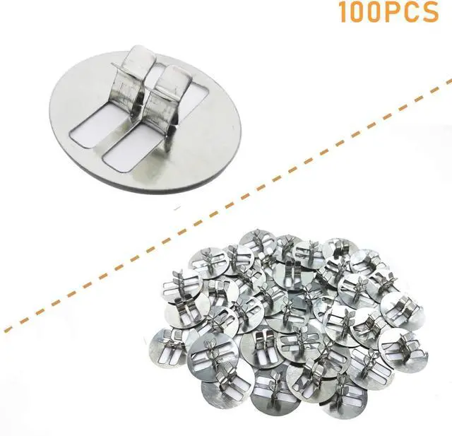 Alt view image 2 of 3 - 100 Pcs Upgrade Wooden Wick Clips to Avoid Wax Waste. Improve Your Candle Making with a Unique Design for Efficient Burning.