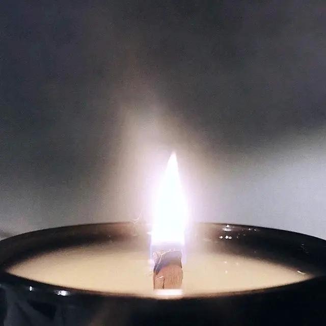 Alt view image 6 of 6 - 100 Pcs Wood Candle Wicks for Candle Making-50 Wicks & 50 Wick Holders | Smokeless Wooden Wicks Long Lasting Candle Cores with Iron Standers for Candle Making Supplies, 5.1 X 0.5 Inch