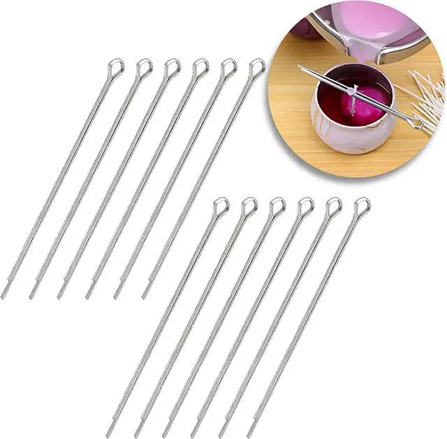 Main image of Candle Wick Holders, One Clip Centering Device, Centering Tool for Candle Making (Pack of 12)