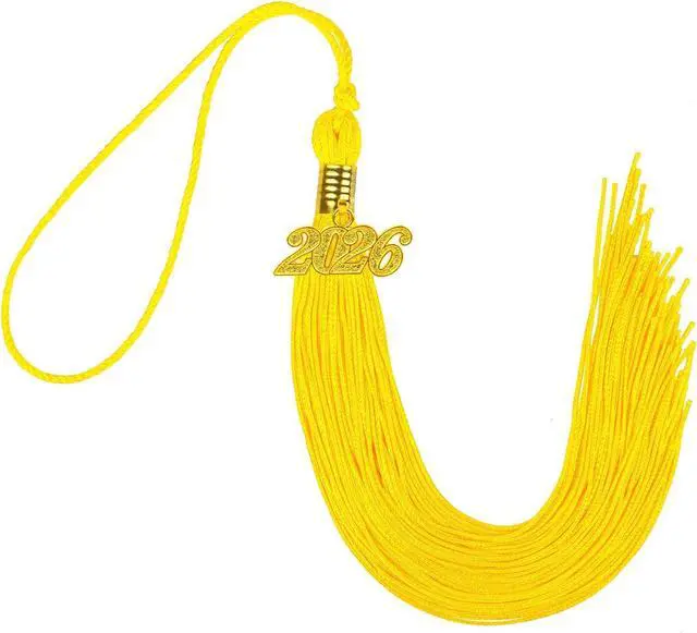 Main image of SULOLI Graduation Tassel Academic with 2026 Classic Tassel Accessories for Graduation Ceremonies Ornament (Gold)