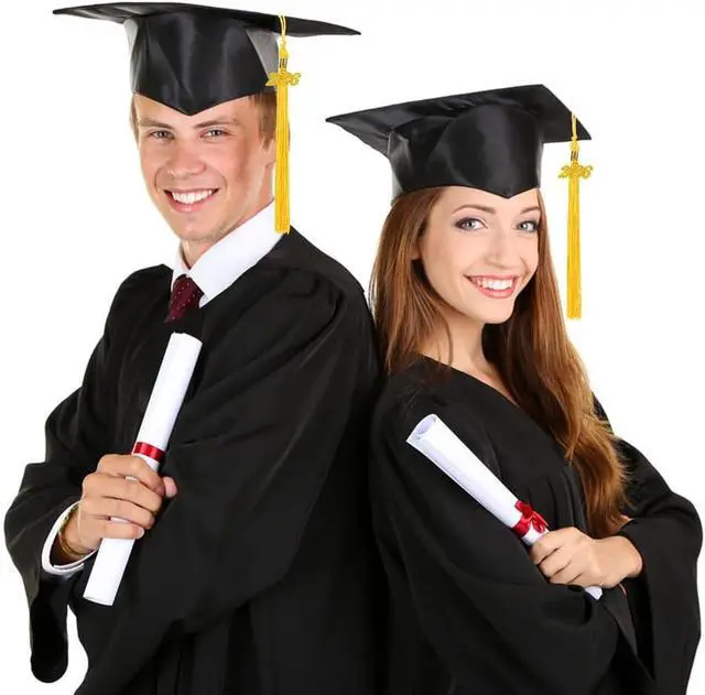 Alt view image 6 of 7 - SULOLI Graduation Tassel Academic with 2026 Classic Tassel Accessories for Graduation Ceremonies Ornament (Gold)