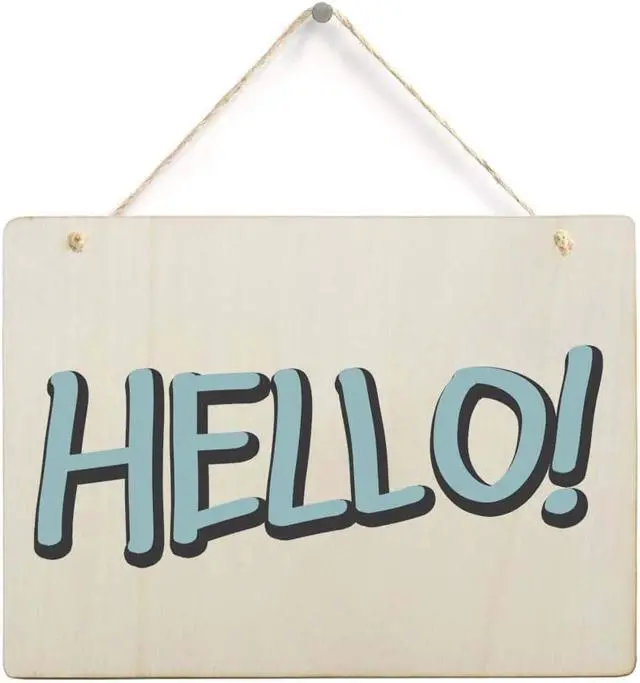 Alt view image 4 of 7 - 6 Pack Blank Wooden Plaque Rectangle Unfinished Wood Sign Decorative DIY Crafts Signs for Wreath Home Door Wall Art Decoration, 8.8x6.7 Inches (22.5x17cm)