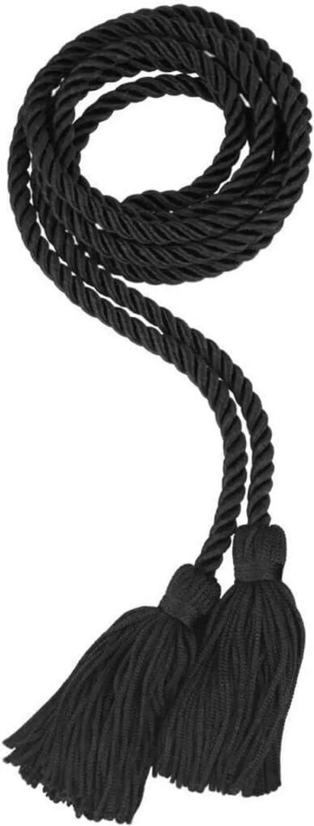 Main image of CLERKMANS Black Graduation Honor Cord