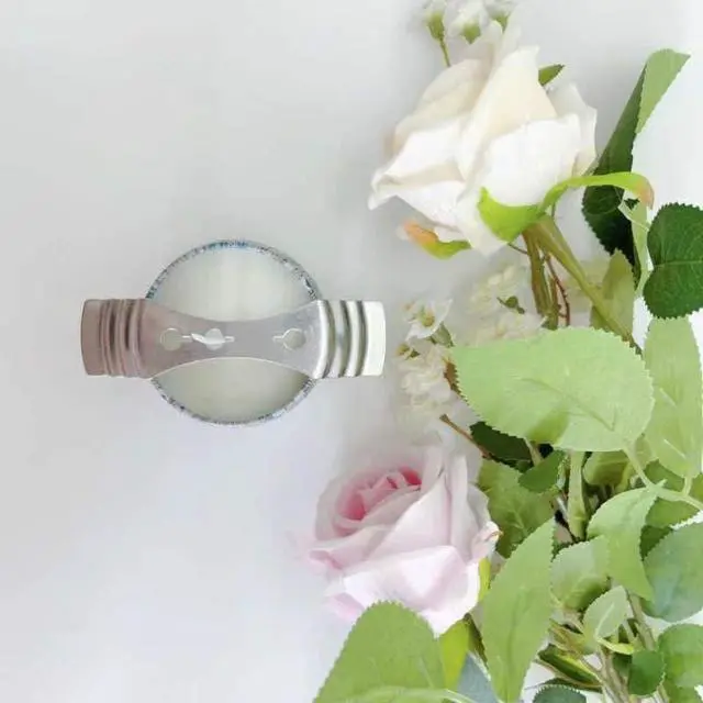Alt view image 6 of 7 - 20pcs Metal Candle Wick Centering Devices Stainless Steel Candle Wick Holder for Candle Making Candle Wick Holders, Silver, phi1069
