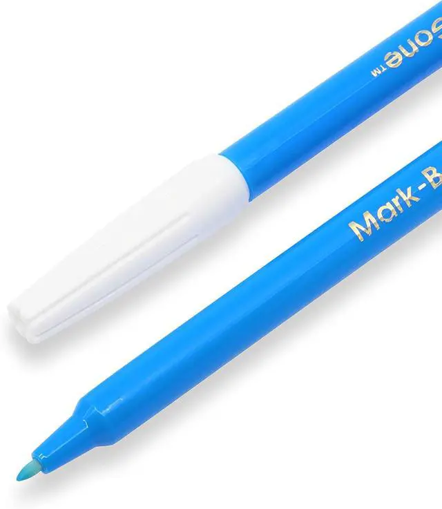 Alt view image 2 of 5 - Dritz 676-60 Mark-B-Gone Marking Pen, Blue, 8.75 x 2.88 x 0.5, 1 Count (Pack of 1)