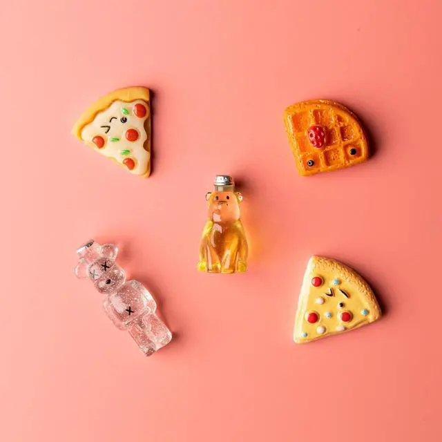 Alt view image 2 of 7 - Slime Charms Food Cute Set - Mixed Lot Assorted Food Resin Flatback Cute Sets for DIY Crafts Making,Decorations,Scrapbooking,Embellishments,Hair Clip 25pcs