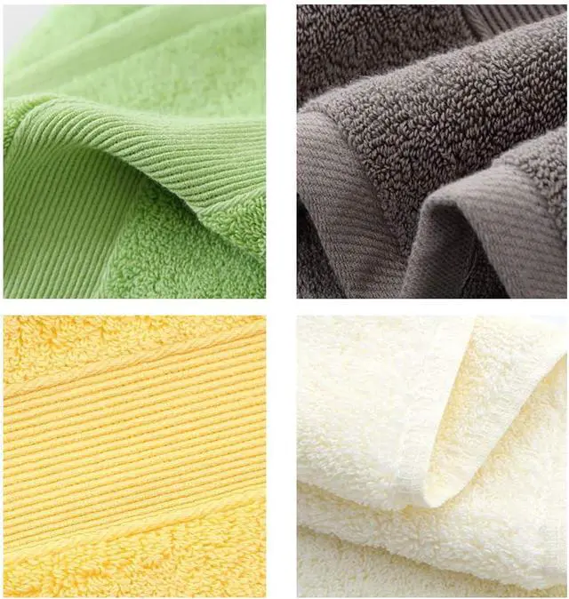 Alt view image 5 of 7 - JININQ 700GSM 2Piece Hand Towels -100% Cotton for Bathroom,Kitchen,Beauty,Spa,Gym,Household face Towel,Highly Absorbent Towels(13.7 x 29.5 Inches) (White)