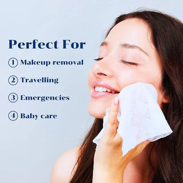 Alt view image 4 of 6 - 100 Compressed Towels Tablets | Biodegradable & Hypoallergenic, Face Towel, Travel & Makeup Remover Wipes, Hiking & Camping