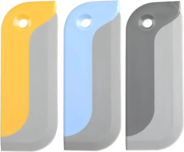 Main image of 3 Pack Small Rubber Squeegee, Mini Bird-Shaped Squeegees, Multi-Purpose Rubber Squeegee for Kitchen Countertop Auto Windows and Bathroom Mirrors