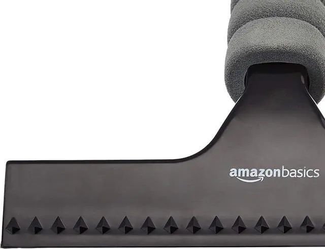 Alt view image 4 of 5 - Amazon Basics All-Purpose Window Squeegee with Handle for Car Windshield, Shower, Glass, Mirror Cleaning, Silicone Rubber Blade, Streak-Free Results, Lightweight, Black, 8-inch