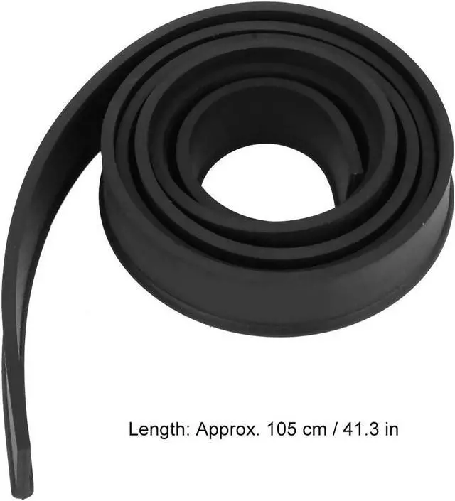 Alt view image 2 of 7 - Universal Squeegee Replacement Blade, Wide Flexible Rubber Blade for Window Cleaning